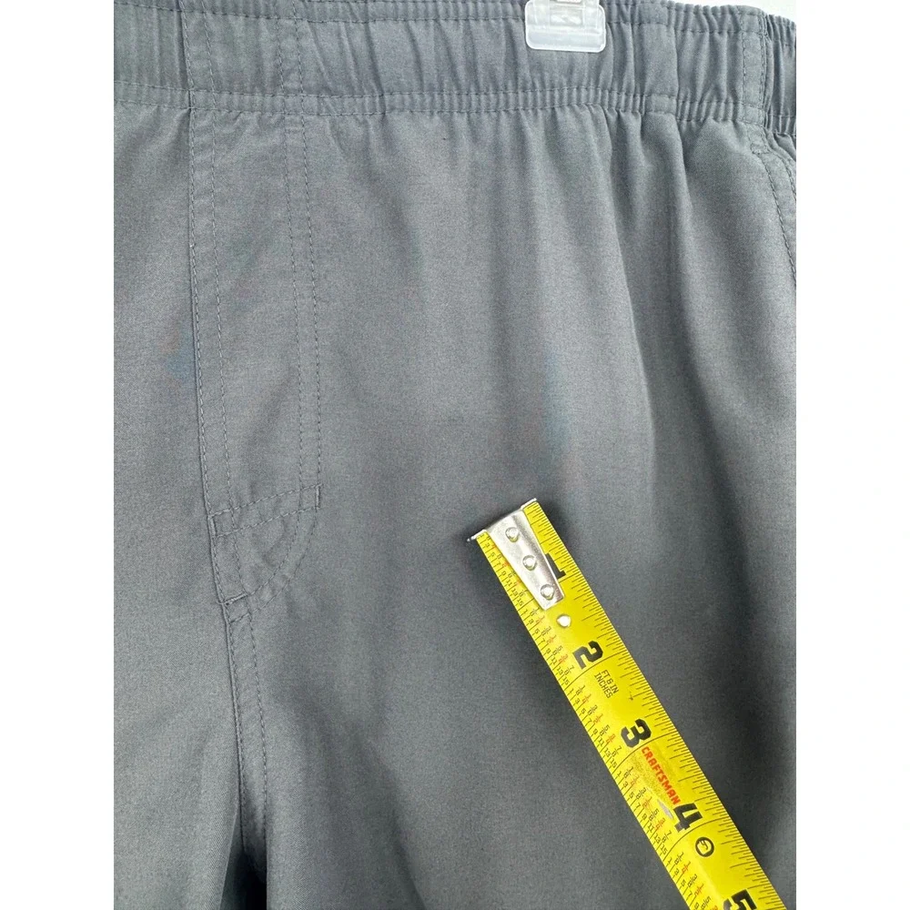 Nike Swim Men Gray Board Shorts‎ Trunks L Mesh Lined NESS4041 026 KO3511